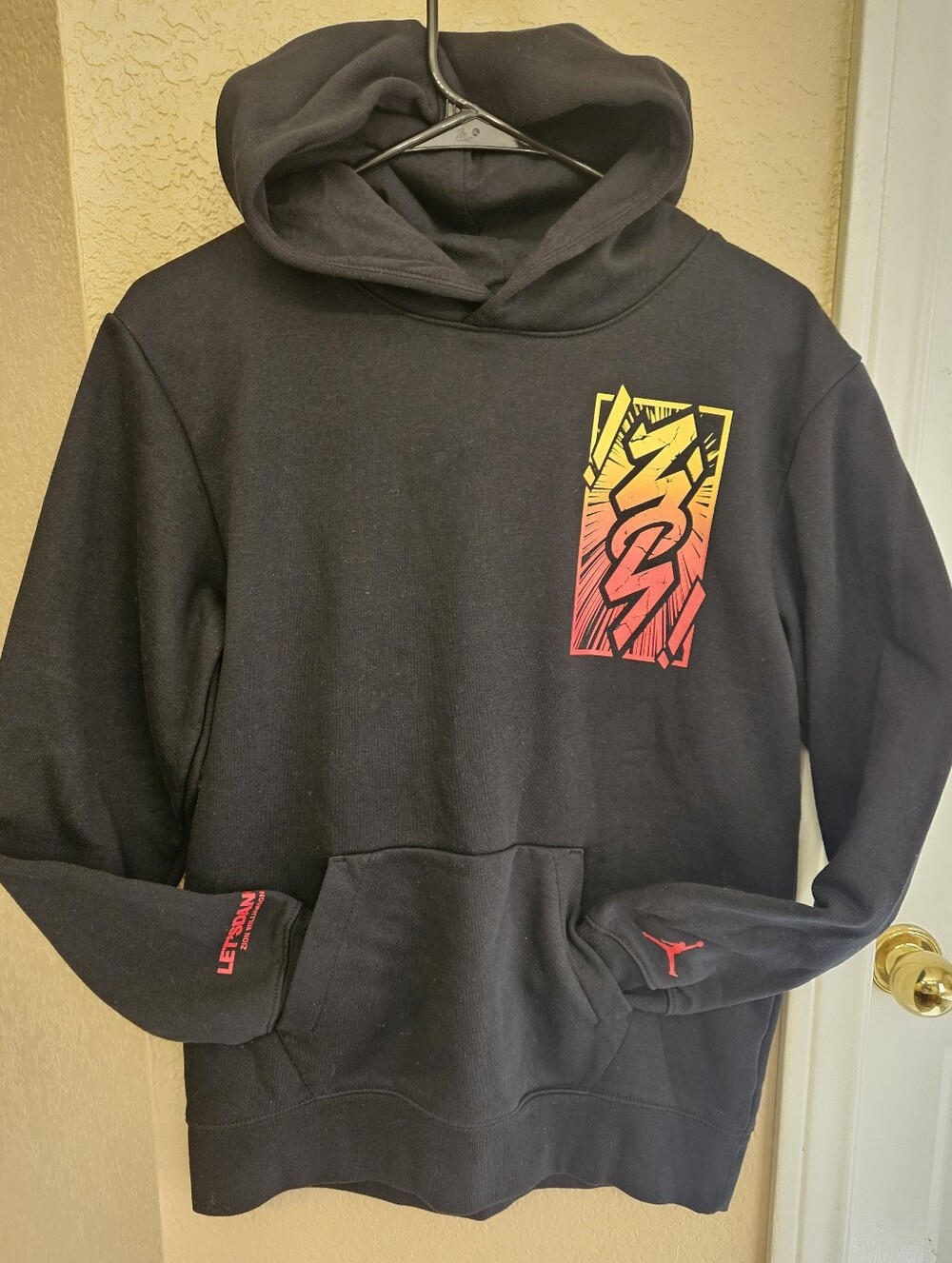 Jordan Zion Let's Dance Black Hoodie XL